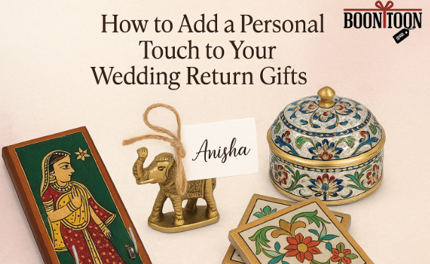 How to Add a Personal Touch to Your Wedding Return Gifts